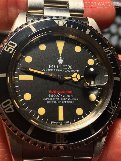 rolex submariner rojo|Rolex Submariner with red letters.